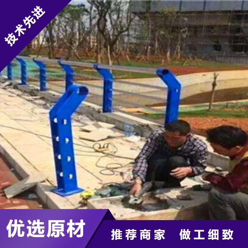 桥梁护栏【河道护栏】产品实拍当地服务商