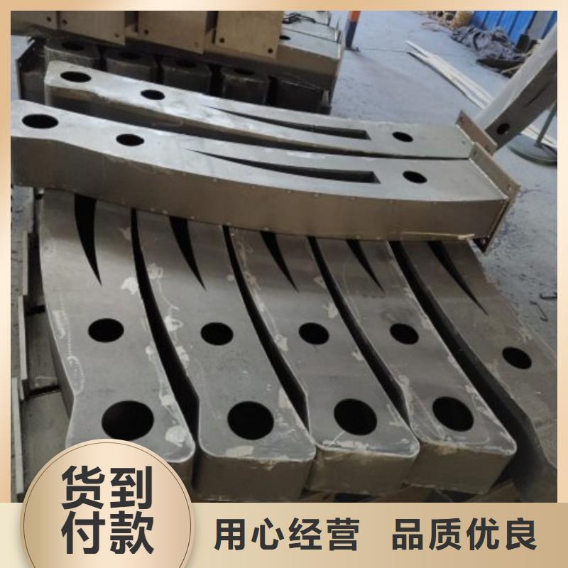 【不锈钢复合管护栏_河堤防撞护栏生产加工】质量上乘