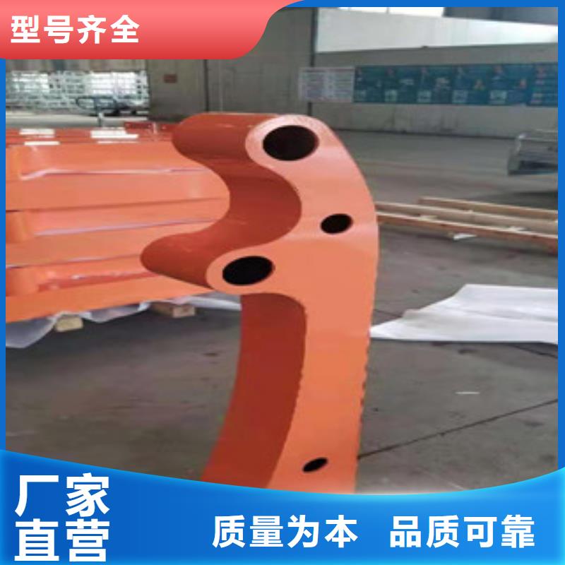 桥梁防撞护栏不锈钢复合管源厂供货当地制造商