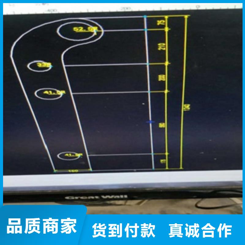 桥梁灯光防撞护栏201不锈钢复合管质量可靠本地公司