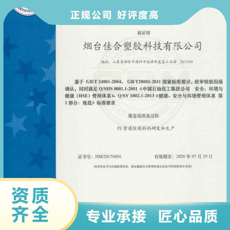 HSE认证ISO13485认证技术精湛专业品质