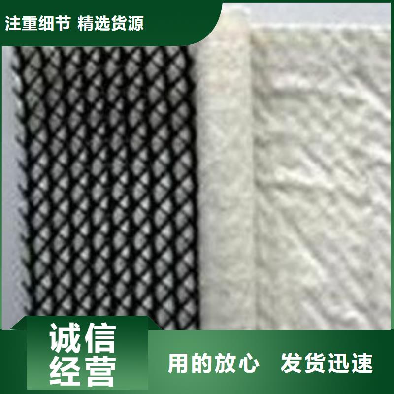 三维复合排水网HDPE土工膜规格齐全贴心服务