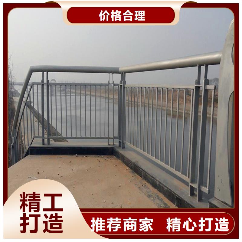 桥梁防撞护栏不锈钢复合管护栏当地货源产品参数