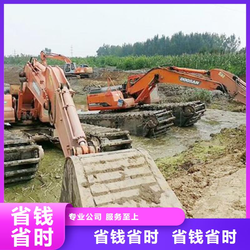 【水陆挖掘机】水挖出租技术好专业承接