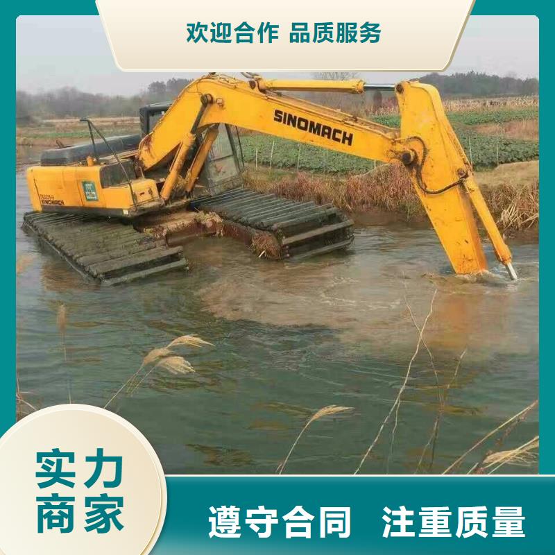 【水陆挖掘机水挖机出租厂家2025专业的团队】经验丰富