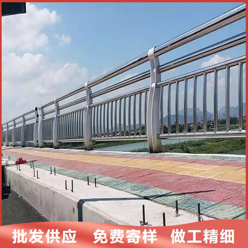 304不锈钢河道栏杆源头工厂量大颜色可选蓝不锈钢天桥护栏本地品牌