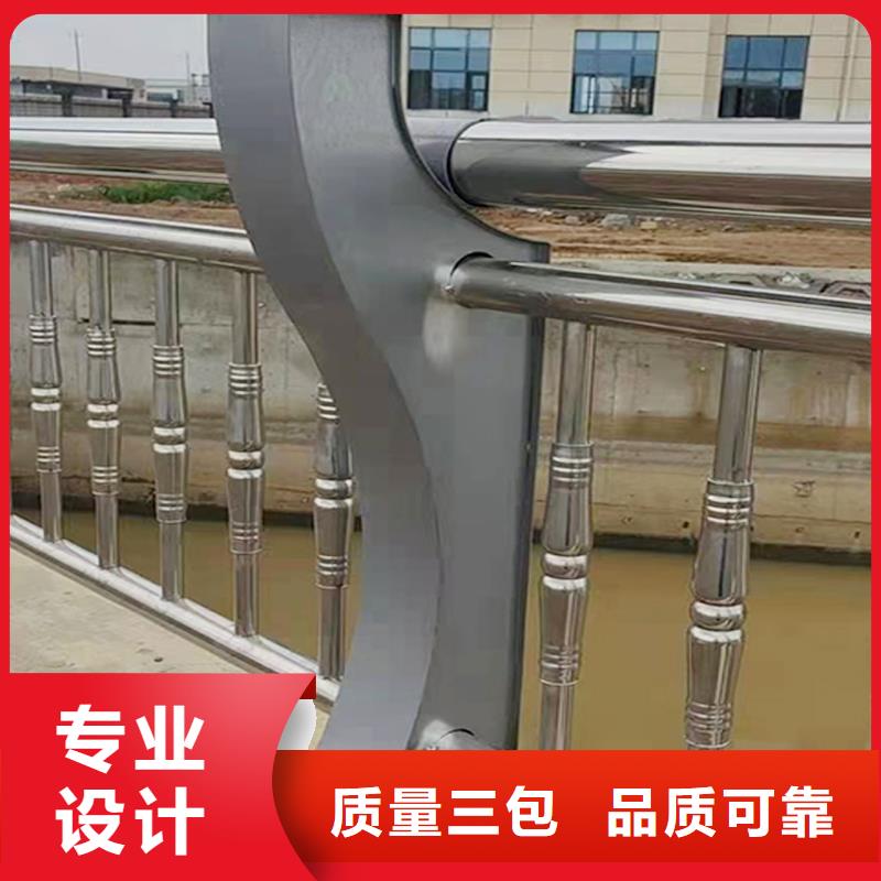 不锈钢河道栏杆当日工程施工案例