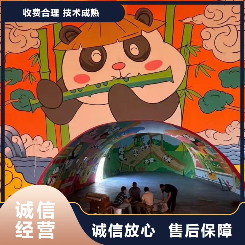 低价墙绘凉水塔彩绘筒仓手绘墙画欢迎询价讲究信誉当地生产厂家