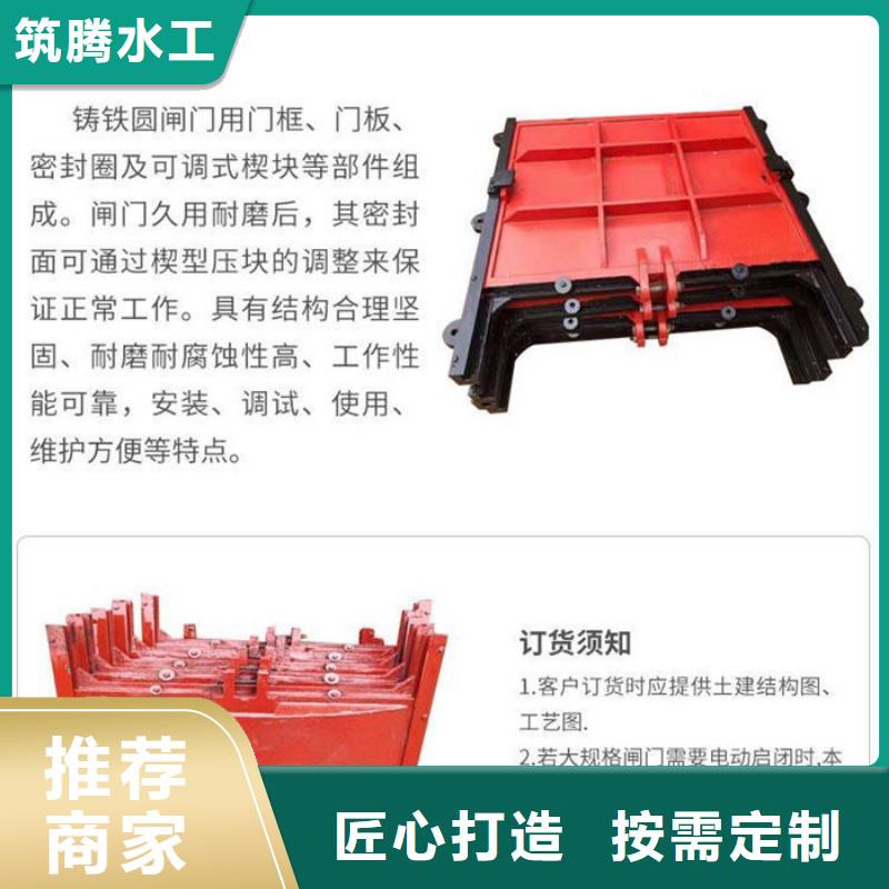镶铜铸铁闸门源头厂家细节决定品质