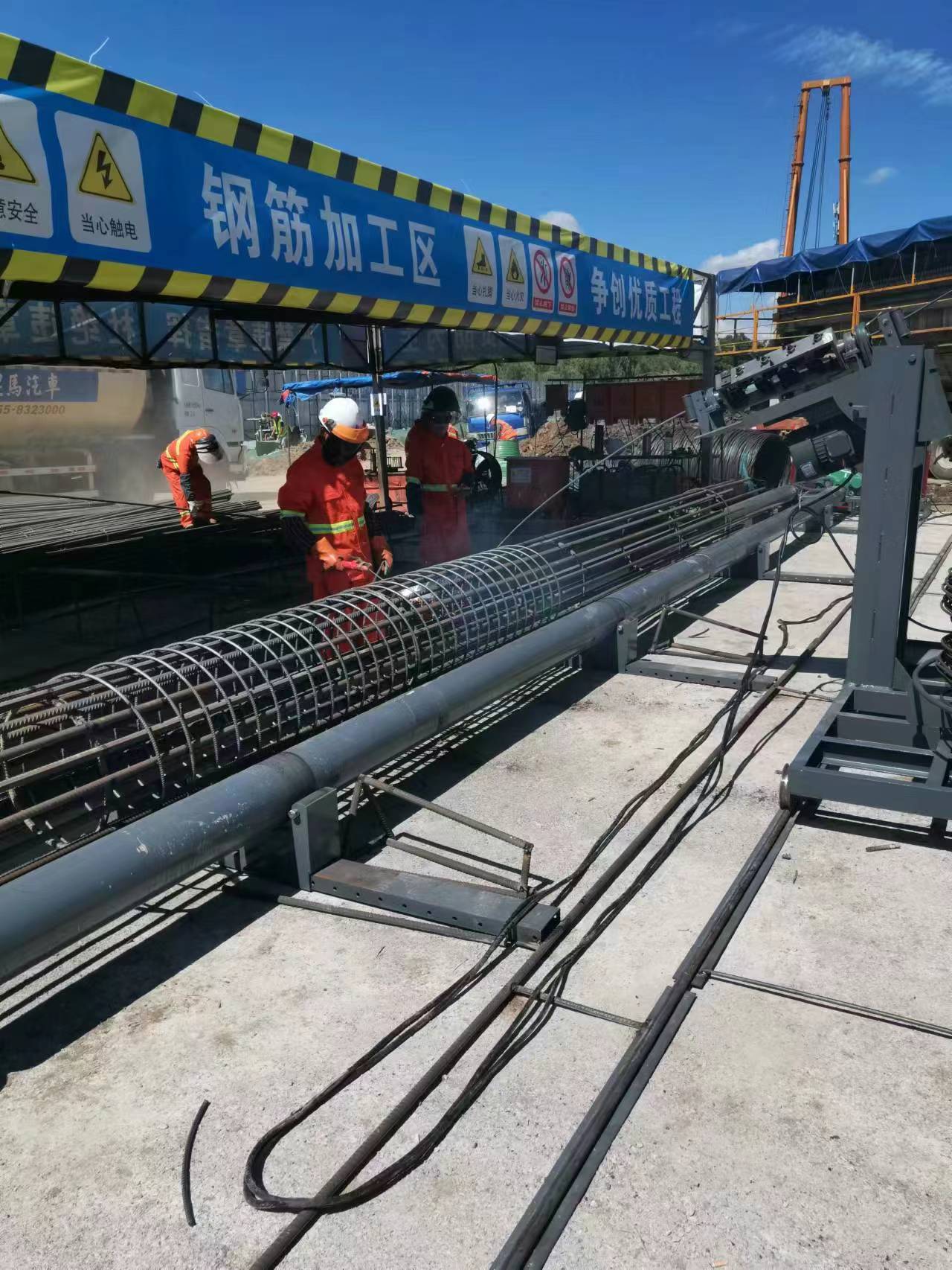 钢筋笼盘筋机地滚机就是好本地生产商