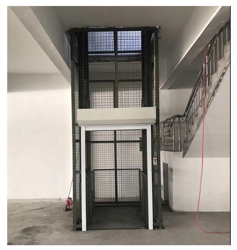 可斜置式铝合金升降机生产