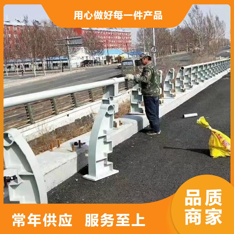 道路桥梁防撞护栏热镀锌立柱支持非标定制满足多种行业需求