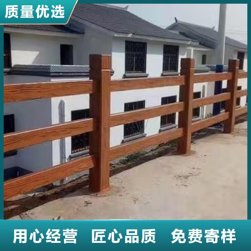 铸造石仿石护栏立柱防撞灯光护栏厂家品质过硬当地品牌