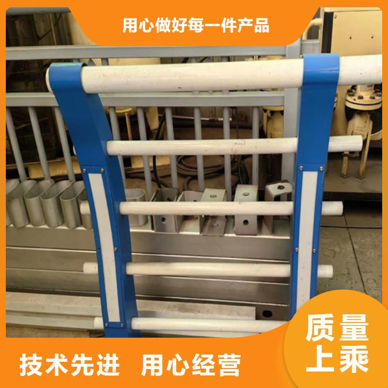 桥梁防撞护栏不锈钢复合管栏杆厂家实拍展现本地品牌