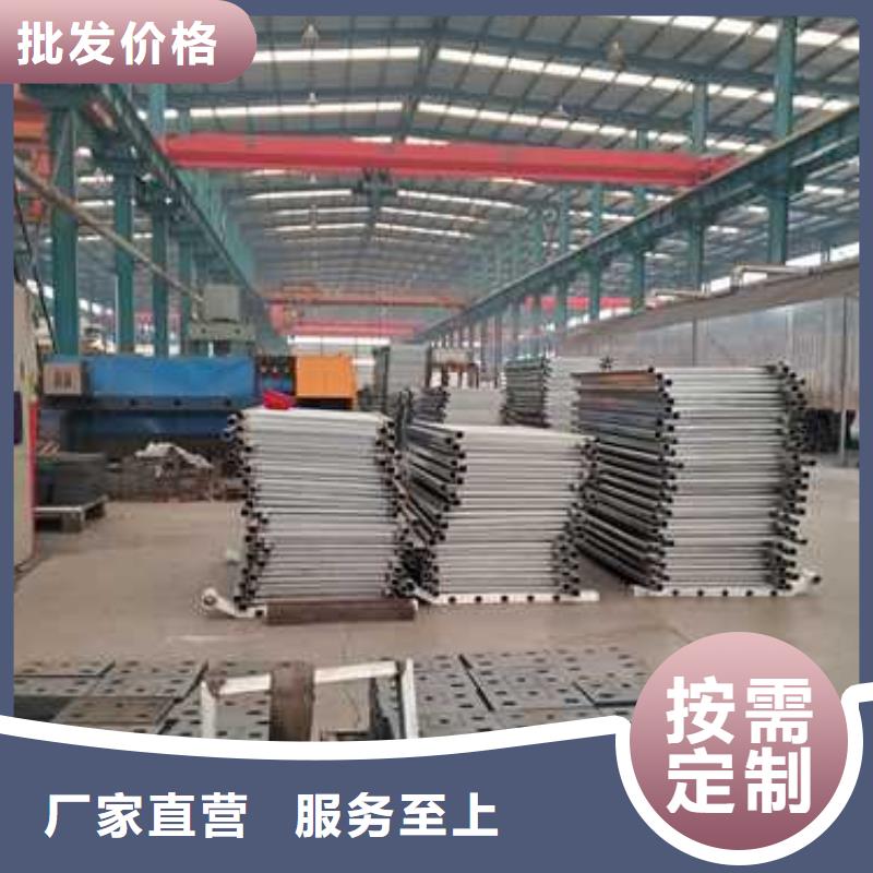 不锈钢复合管护栏桥梁护栏用的放心标准工艺