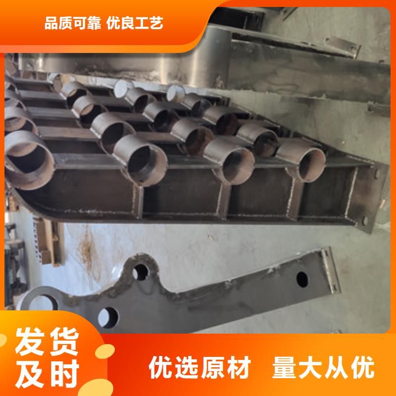 桥梁防撞不锈钢隔离防撞仿木护栏报价送货上门