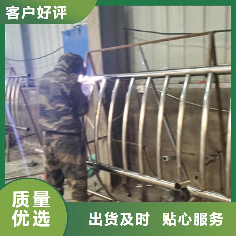 桥梁护栏不锈钢复合管护栏敢与同行比质量同城厂家