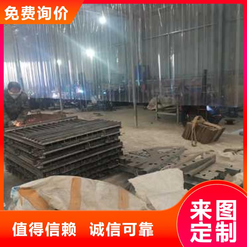不锈钢复合管护栏河堤防撞护栏满足客户所需经久耐用
