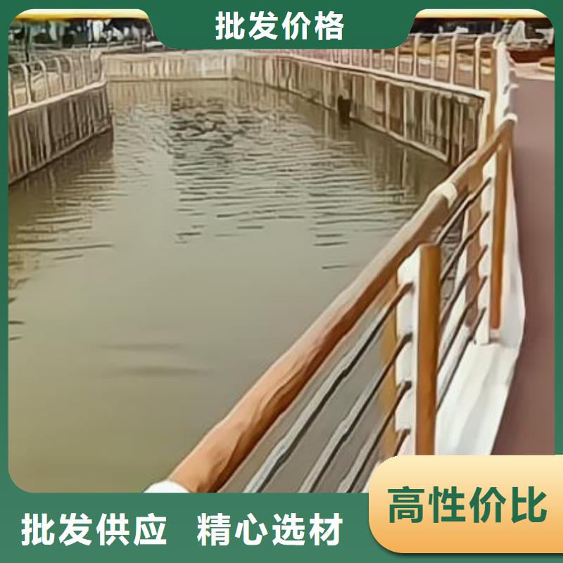 不锈钢河道护栏不锈钢钢丝绳河道栏杆每米单价多少多家仓库发货
