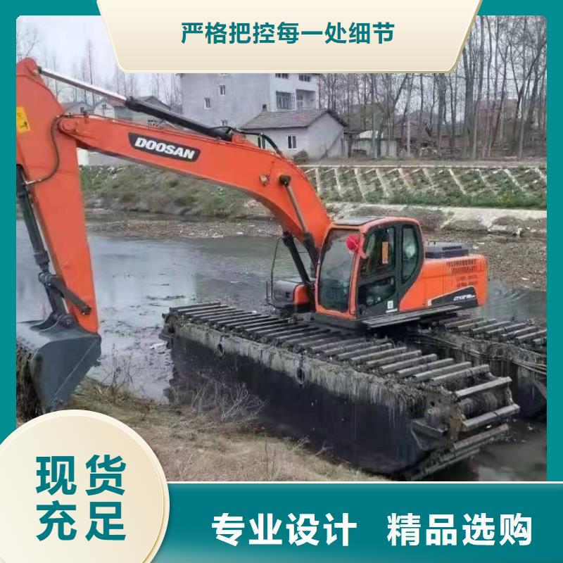 水上挖掘机出租水陆挖掘作业实力才是硬道理快捷物流