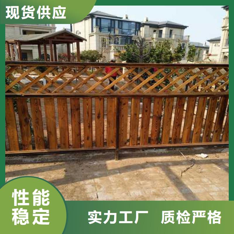 潍坊市潍城区防腐木景观隔离带源头厂家我们更专业