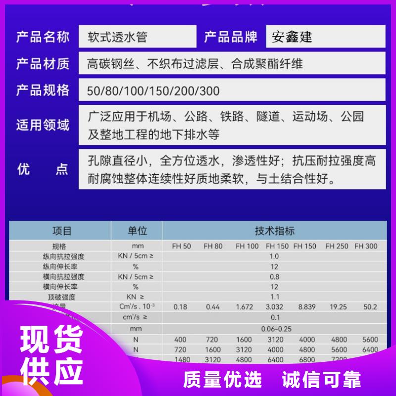 硬式透水管厂家直销—薄利多销同城供应商