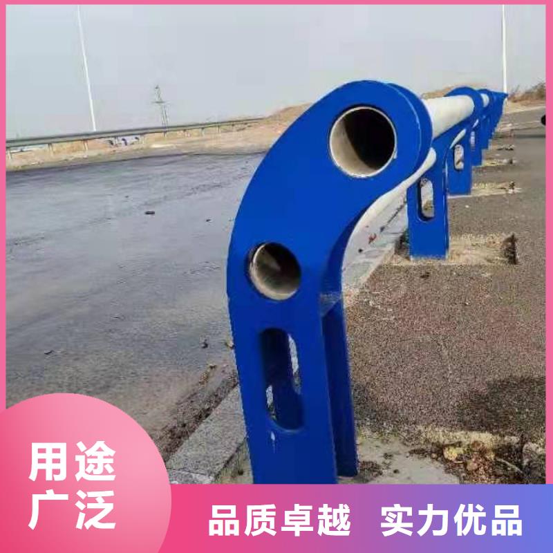 不锈钢复合管护栏_道路护栏库存量大按需定做