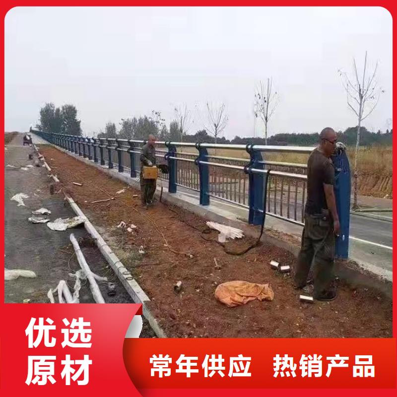 不锈钢复合管护栏-道路隔离栏品质优选优质货源
