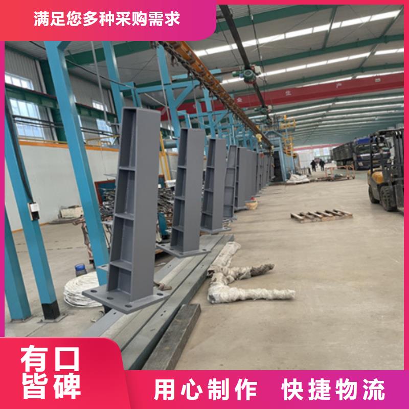 【桥梁护栏立柱】【镀锌波形护栏】大量现货供应{当地}生产厂家