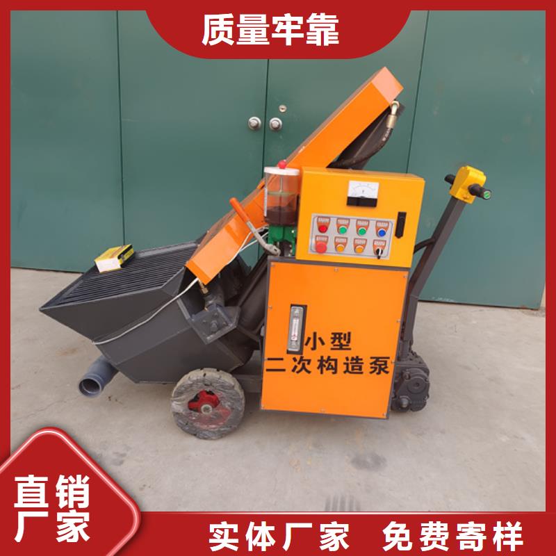 二次构造柱泵精工细致打造本地生产商