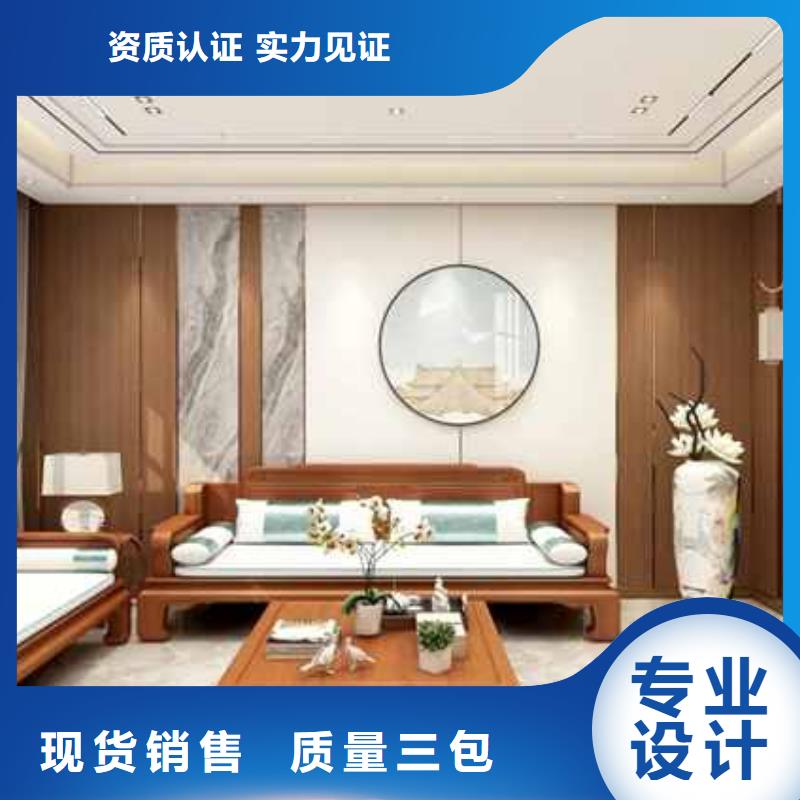美式客厅护墙板实体厂家实拍展现同城公司