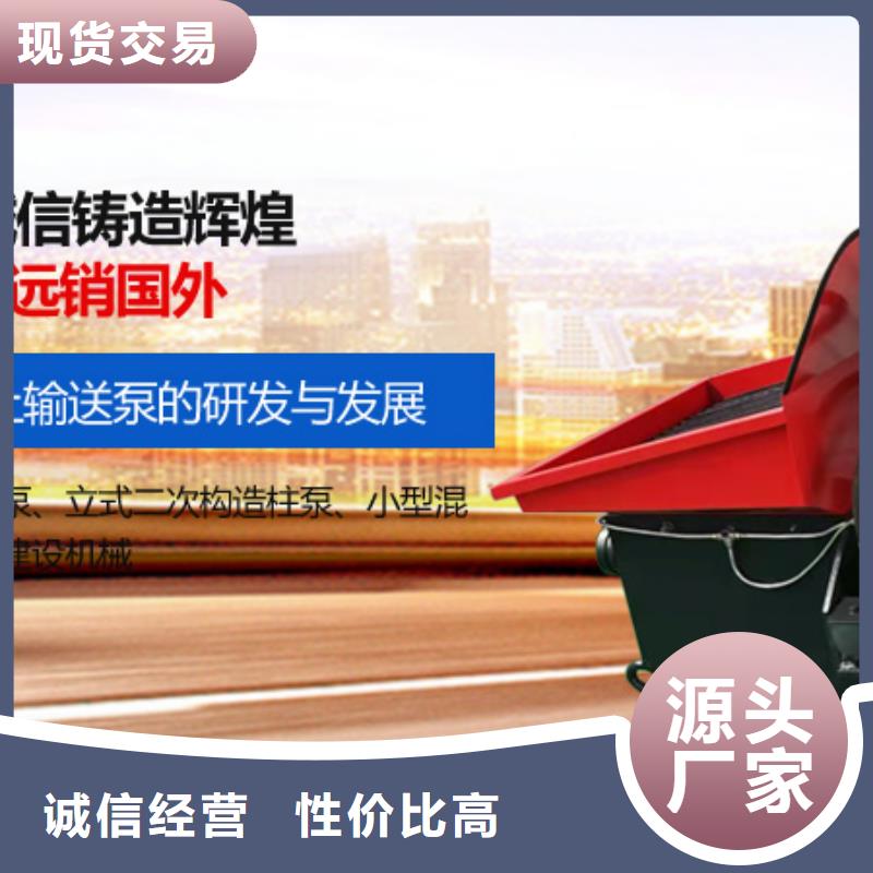 二次构造柱泵混凝土输送泵多年行业经验{本地}生产商