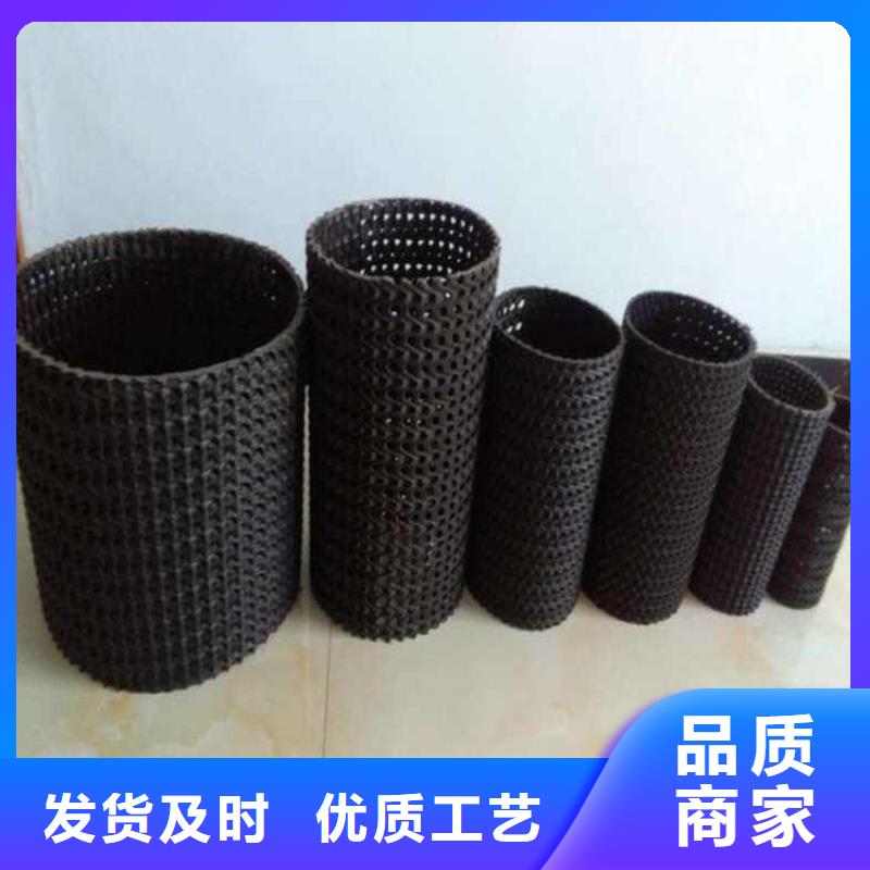 硬式透水管钢塑土工格栅厂家直销售后完善精选厂家好货