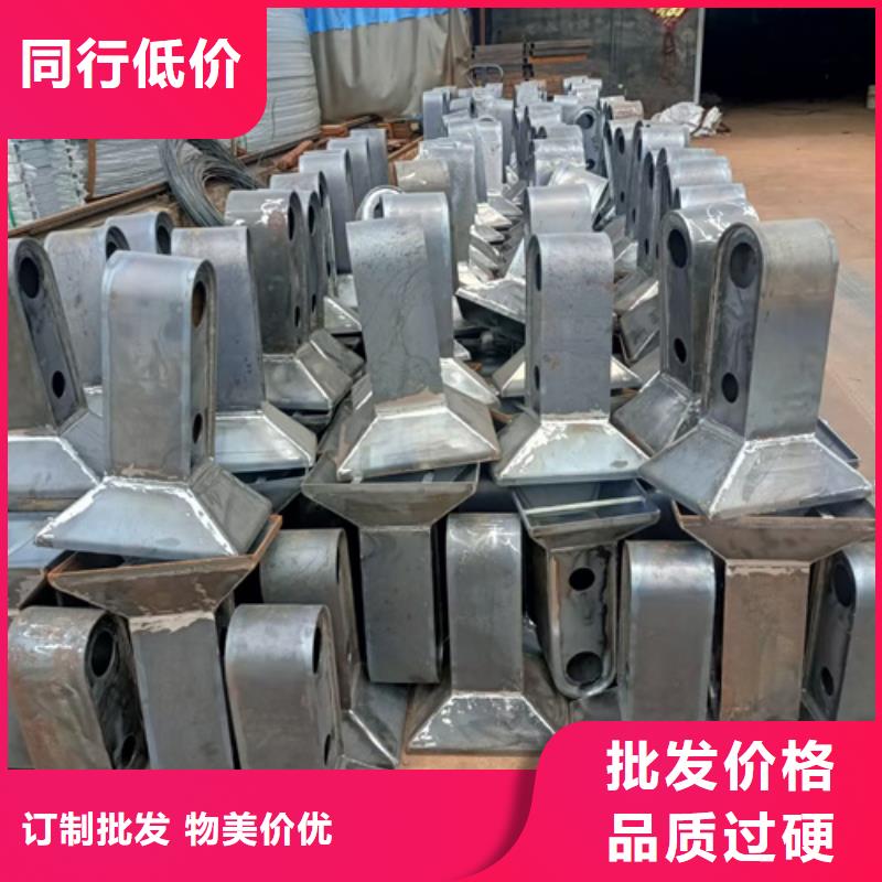 护栏立柱不锈钢复合管桥梁护栏用心制作拥有核心技术优势