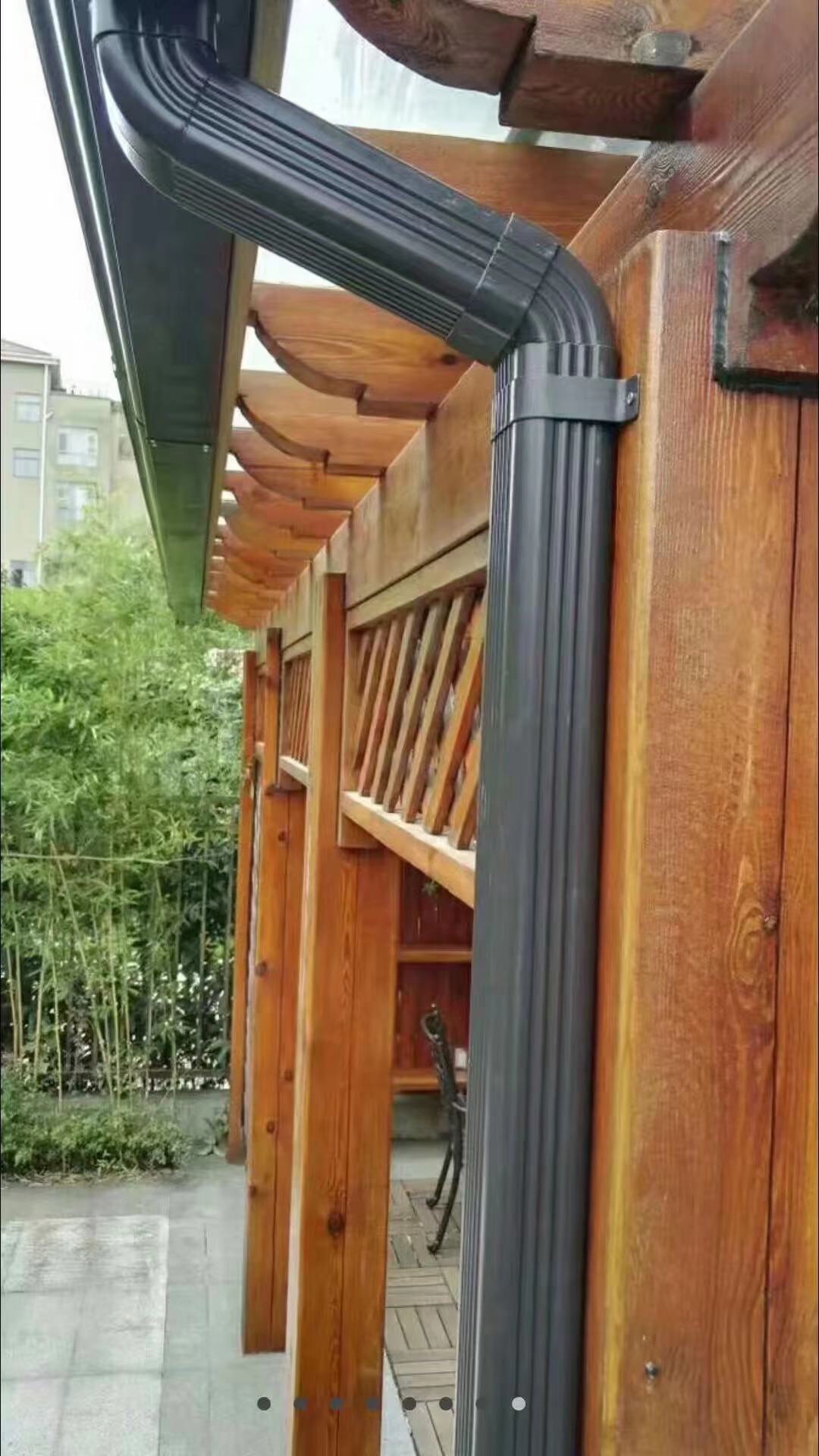 屋檐彩铝水槽种类