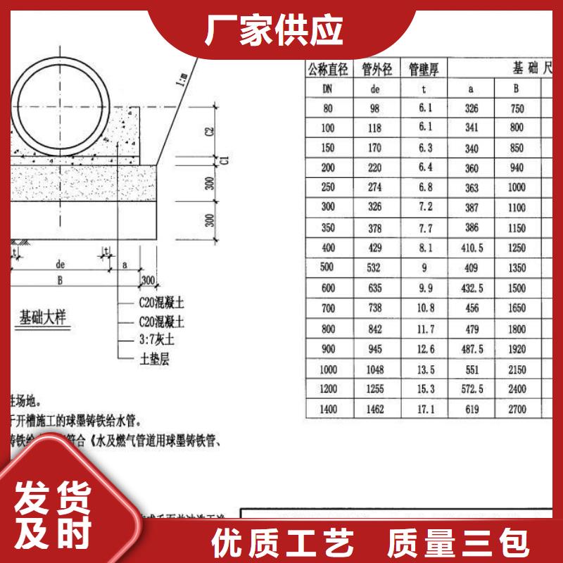 球墨管【套蓖】当地货源买的是放心