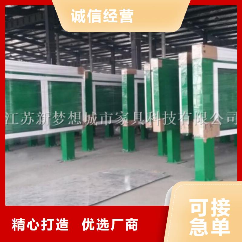 宣传栏简约候车亭精选厂家好货细节严格凸显品质