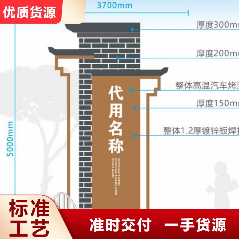 村口指示美丽乡村标牌品质保证自产自销