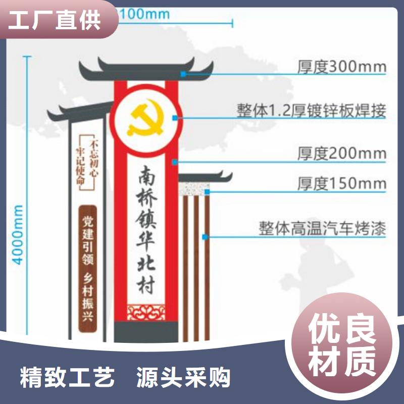 铁艺新农村美丽乡村标牌美丽乡村标牌标识村名牌批发价格选择我们没错
