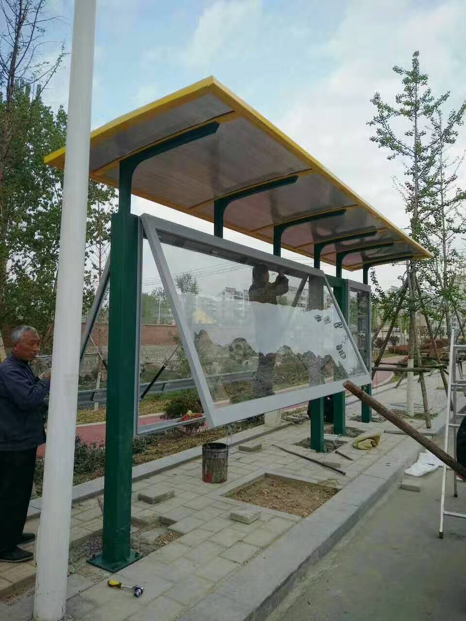 公交站台_户外值班亭厂家现货批发厂家自营