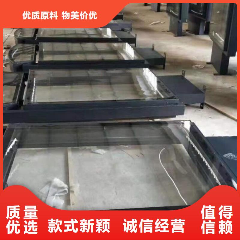 太阳能路名牌灯箱特殊规格可定做应用广泛