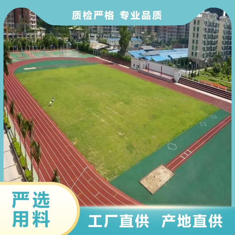 环保型塑胶跑道_足球场田径跑道严谨工艺来图定制