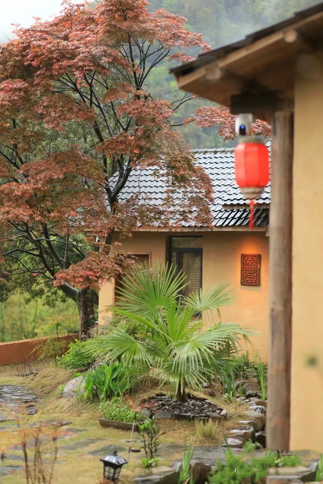 仿夯土外墙漆价格#生态稻草漆#老房翻新#农家小院同城经销商