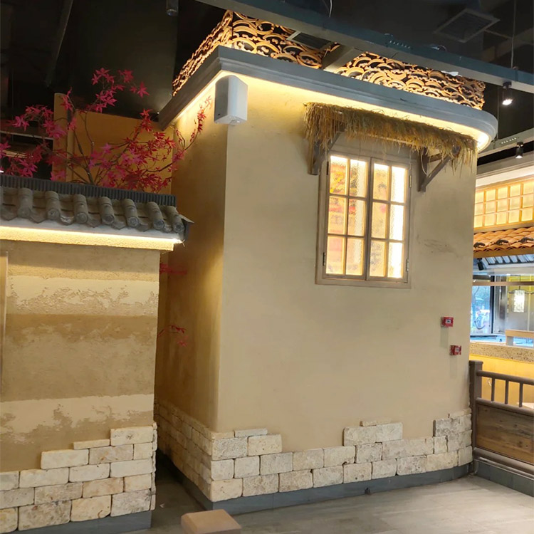 仿夯土稻草泥厂家施工质优价廉用途广泛