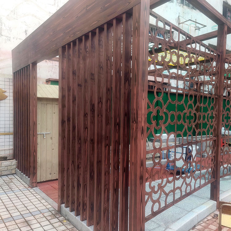 铝合金镀锌管木纹漆施工价格价格优惠本地厂家