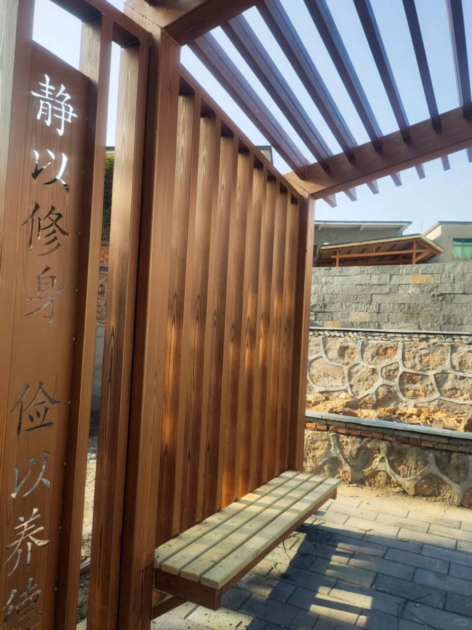 仿古园林建筑木纹漆批发价格精心打造