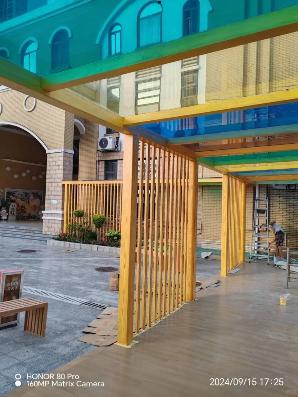 仿古园林建筑木纹漆批发施工