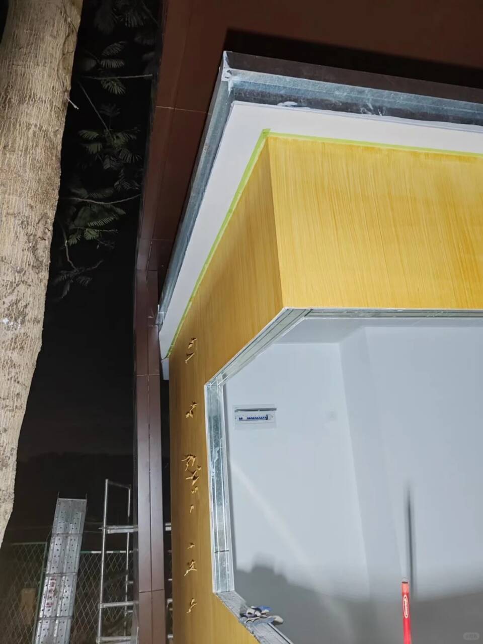 廊架长廊木纹漆，钢结构金属面木纹漆，仿木纹漆厂家电话本地厂家