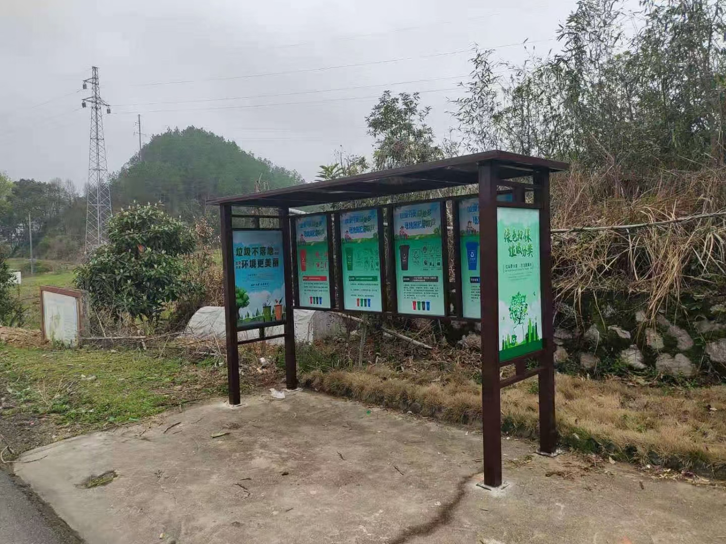 可回收垃圾箱分类亭全国发货严谨工艺