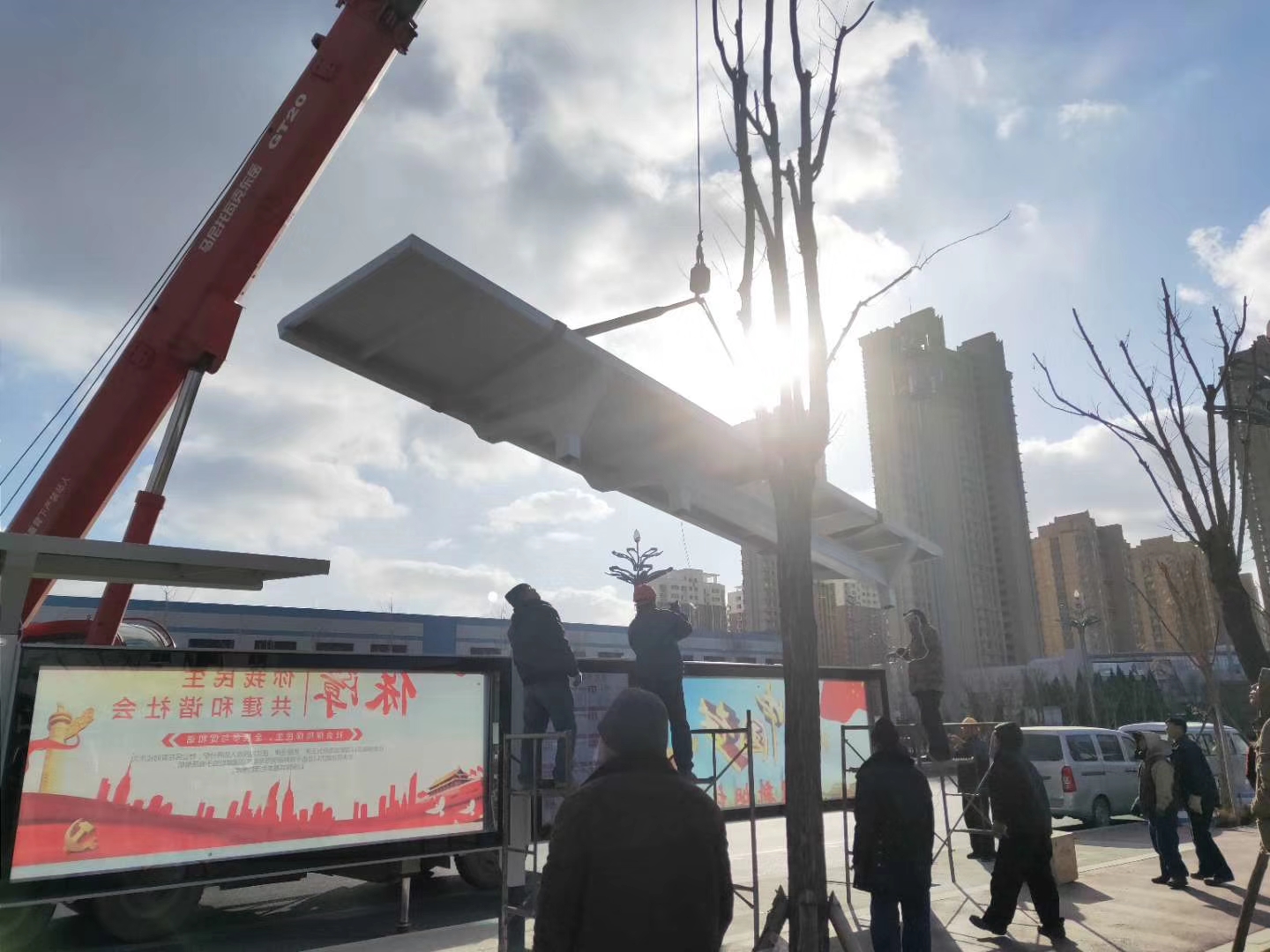 公交站台候车亭宣传栏值得信赖大厂家实力看得见